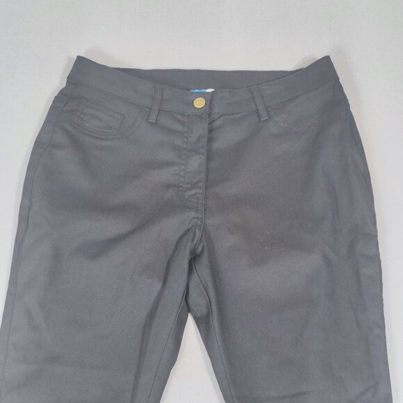 Clipper uniform pants women's size 6 black colour bootcut waitress pants - Picture 2 of 11